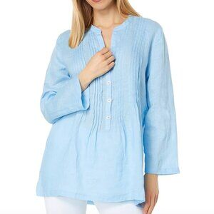 Lilly Pulitzer Sarasota Tunic 3/4 sleeve linen top - NWT Size XXS